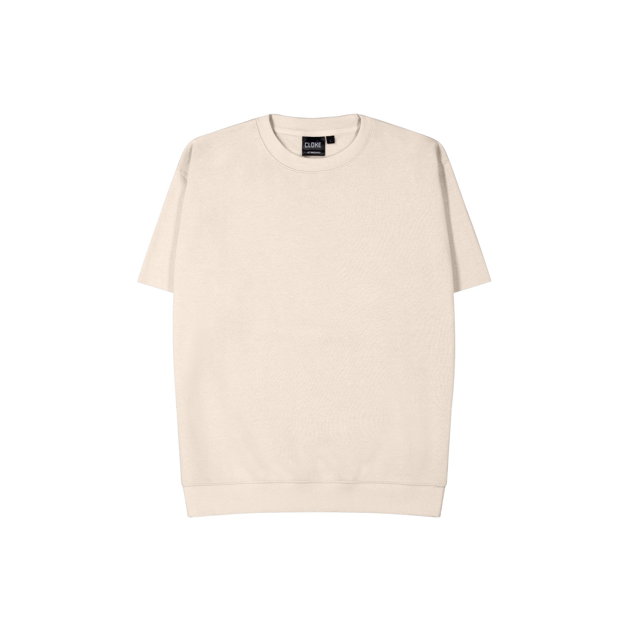 CLOKE - Short-Sleeved Standard Crew Neck - SS-CSI - Ivory