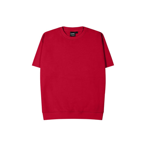 CLOKE - Short-Sleeved Standard Crew Neck - SS-CSI - Red