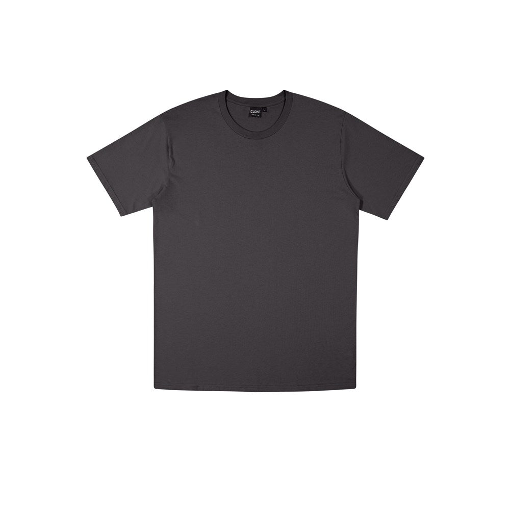CLOKE - Outline Tee - Mens - T101 - Dark Grey