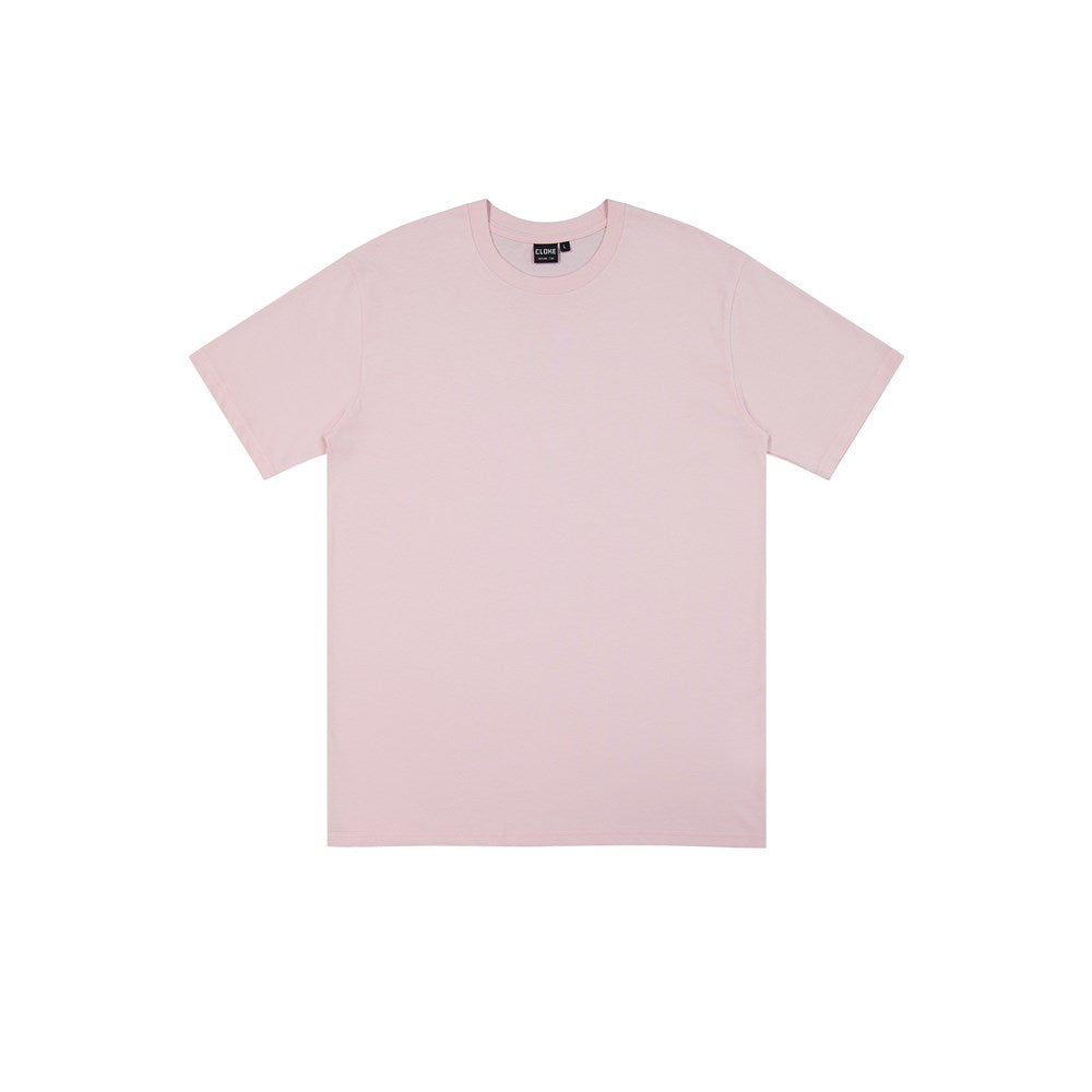 CLOKE - Outline Tee - Mens - T101 - Pale Pink