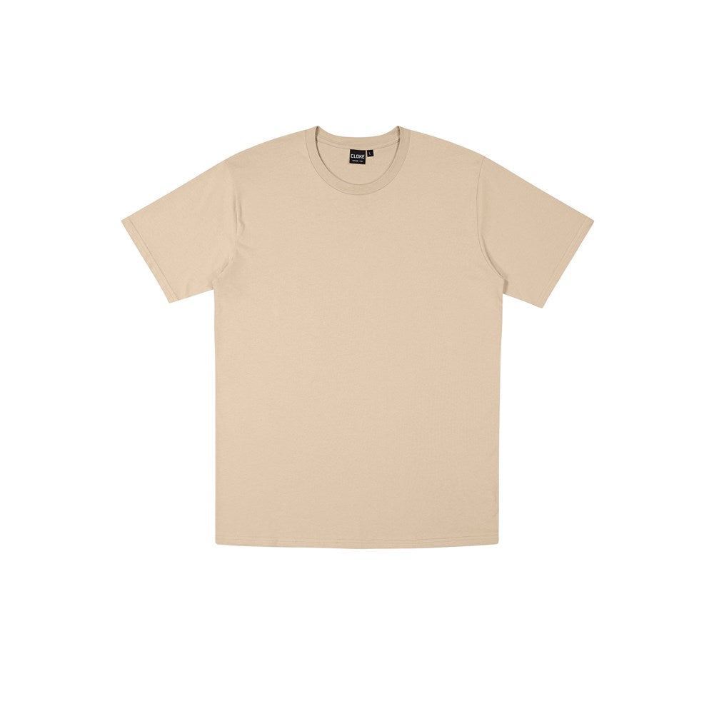 CLOKE - Outline Tee - Mens - T101 - Tan