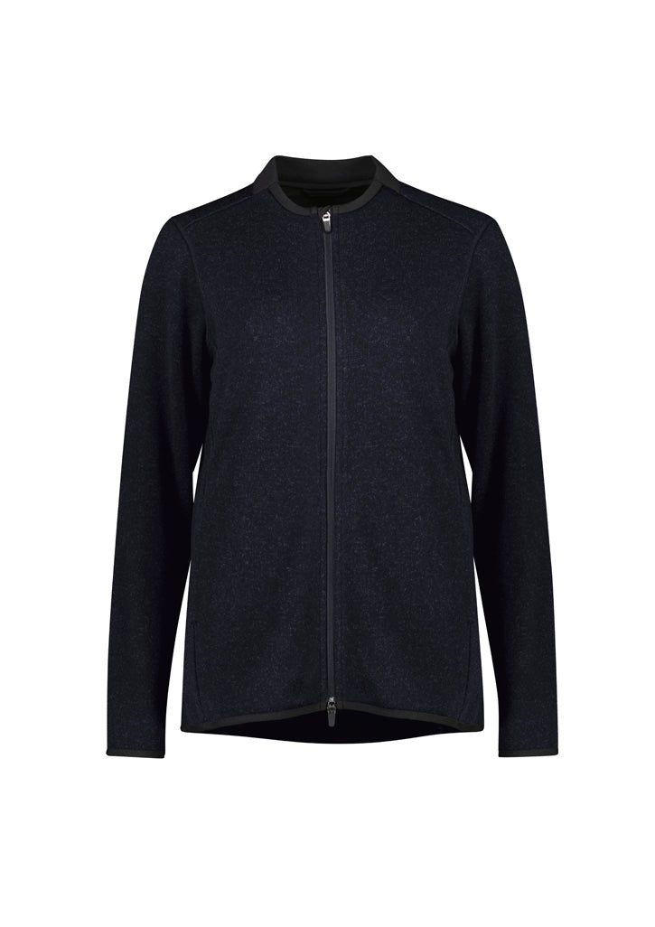 Nova Womens Zip Front Jumper-CO342LJ-biz-collection-1