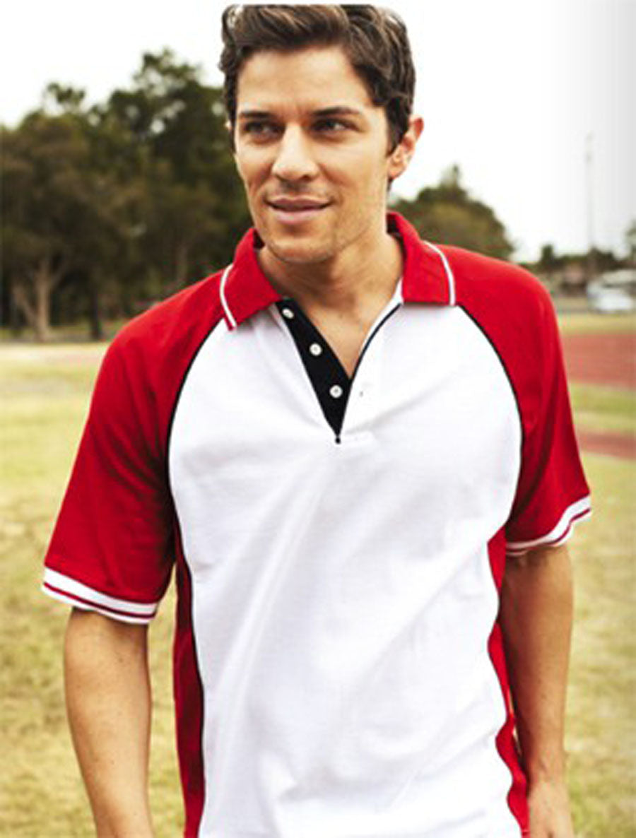 Mens Panel Polo, Bocini