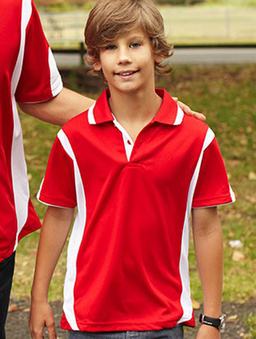 Kids Breezeway Contrast Polo, Bocini