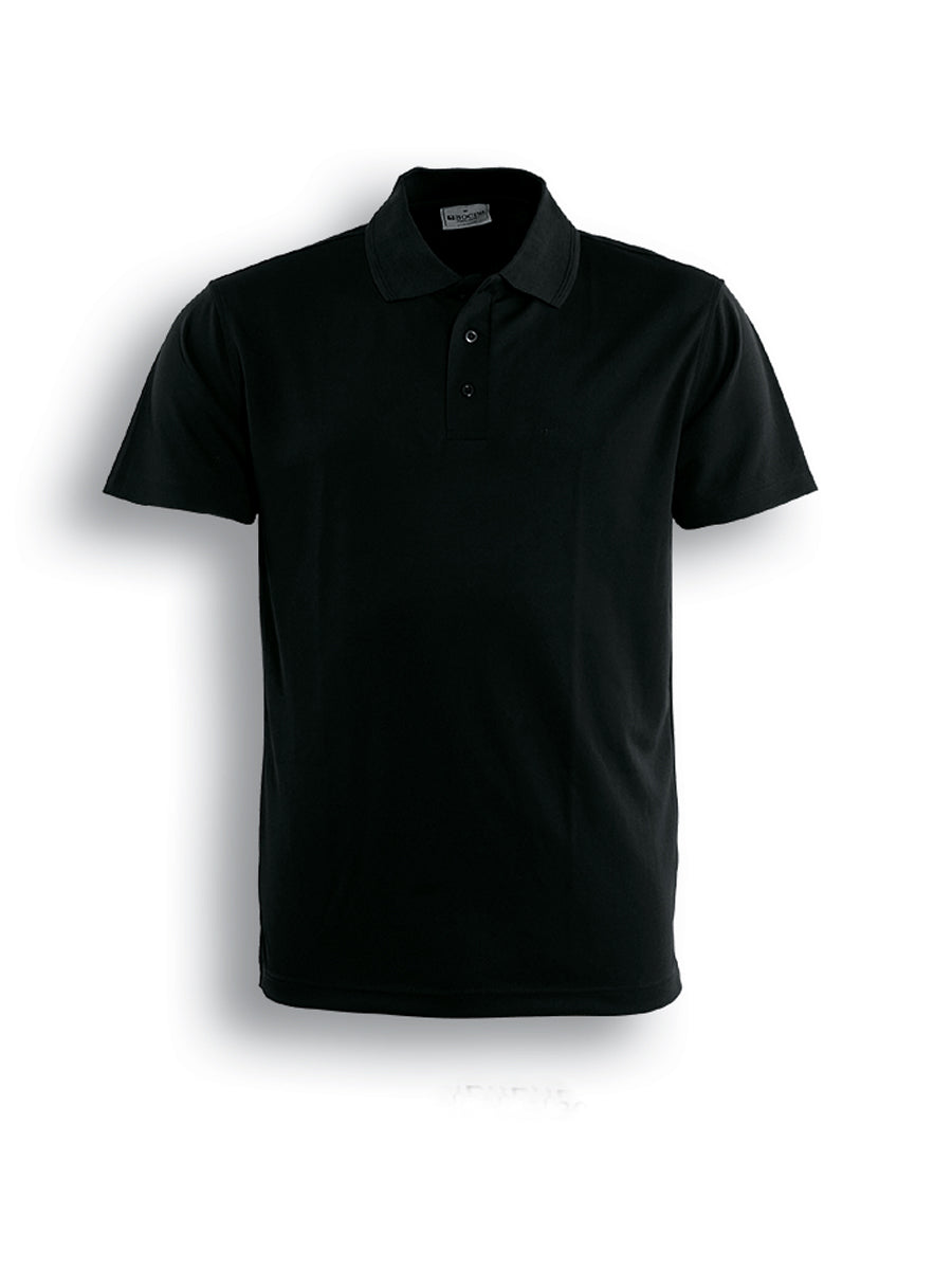 Kids Basic Polo in Black