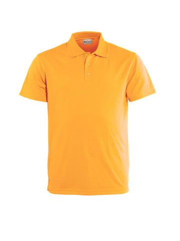 Kids Basic Polo in Gold