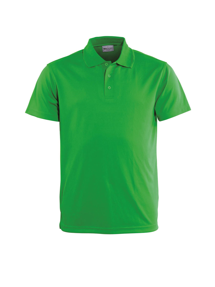 Kids Basic Polo in Green