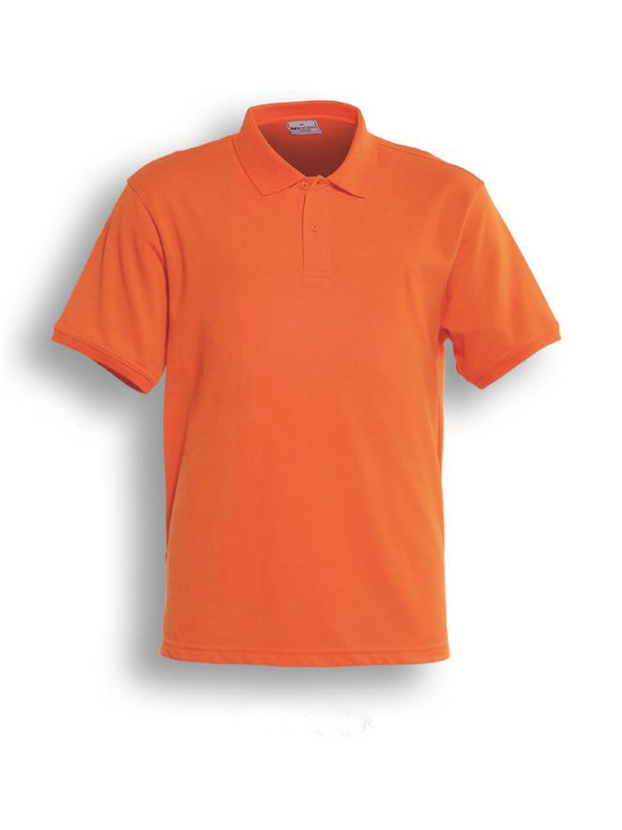 Mens Classic Polo in Orange