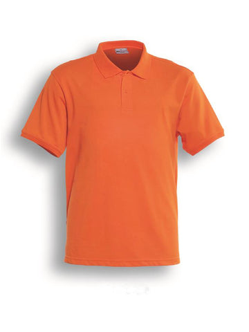 Mens Classic Polo in Orange
