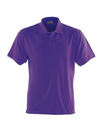 Mens Classic Polo in Purple