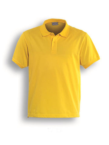 Mens Classic Polo in Yellow