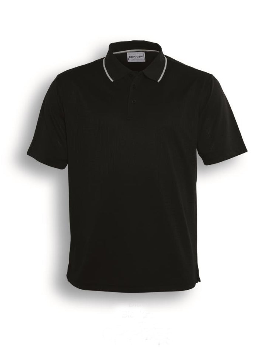 Unisex Adults Club Polo in Black