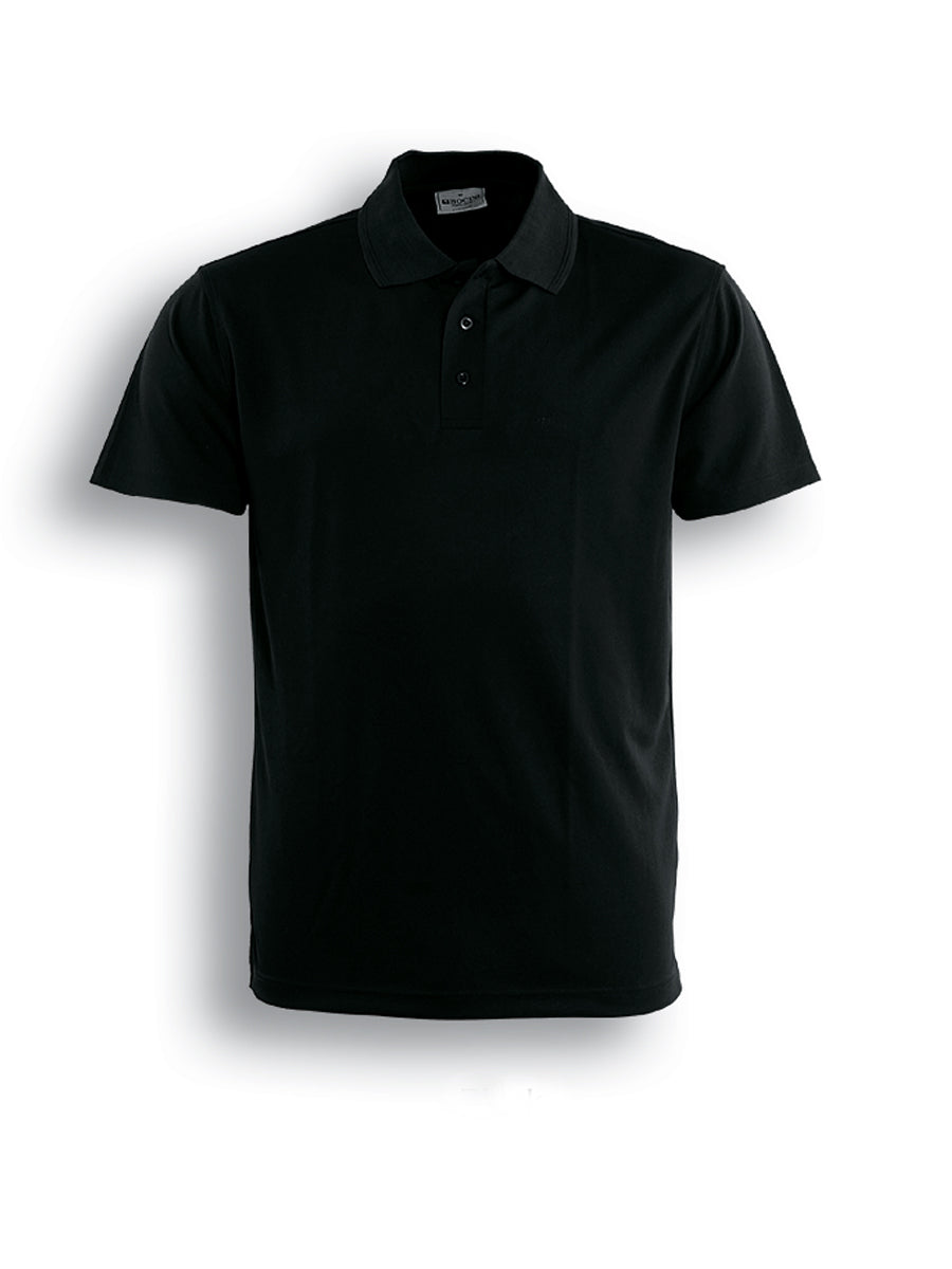 Ladies Basic Polo in Black