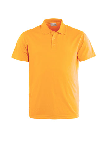 Ladies Basic Polo in Gold