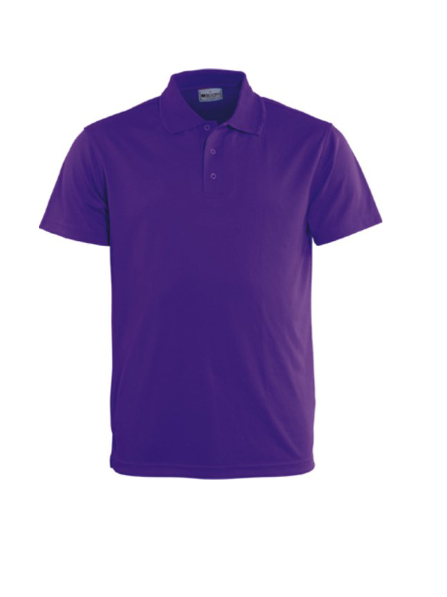Ladies Basic Polo in Purple
