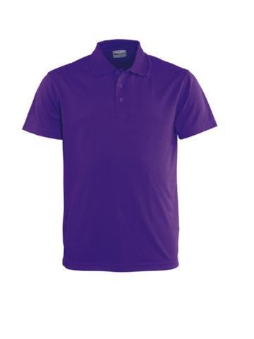 Ladies Basic Polo in Purple
