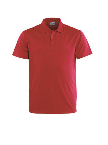Ladies Basic Polo in Red