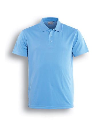 Ladies Basic Polo in Sky Blue