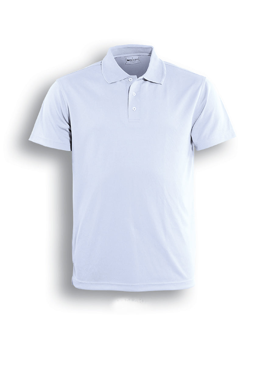 Ladies Basic Polo in White
