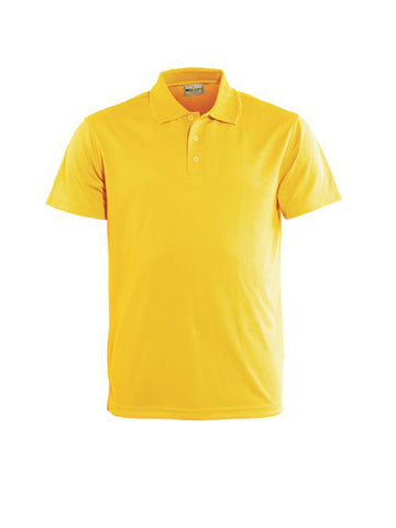 Ladies Basic Polo in Yellow