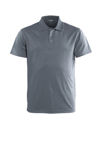Ladies Basic Polo in Grey