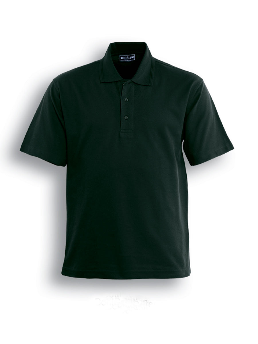 Unisex Adults Basic Polo in Bottle Green