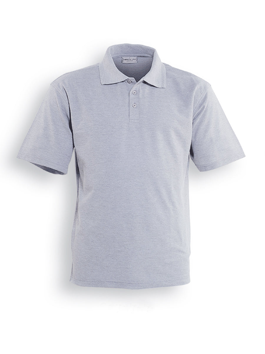 Unisex Adults Basic Polo in Grey