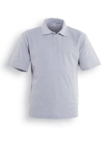 Unisex Adults Basic Polo in Grey