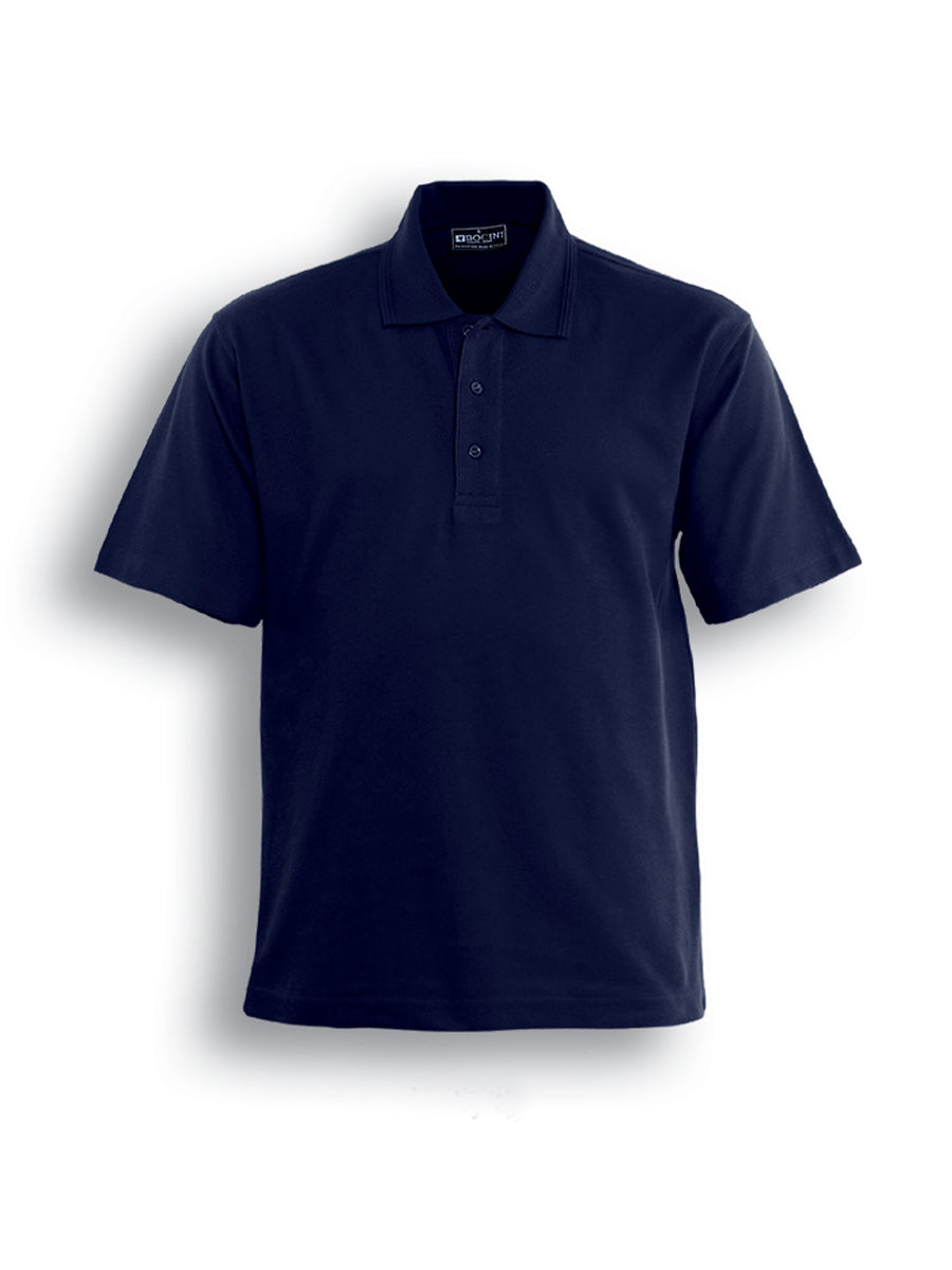 Unisex Adults Basic Polo in Navy