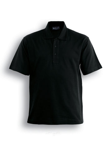 Kids Basic Polo in Black