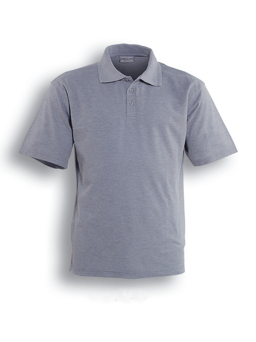 Kids Basic Polo in Grey