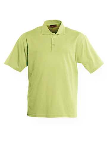 Kids Basic Polo in Lemon