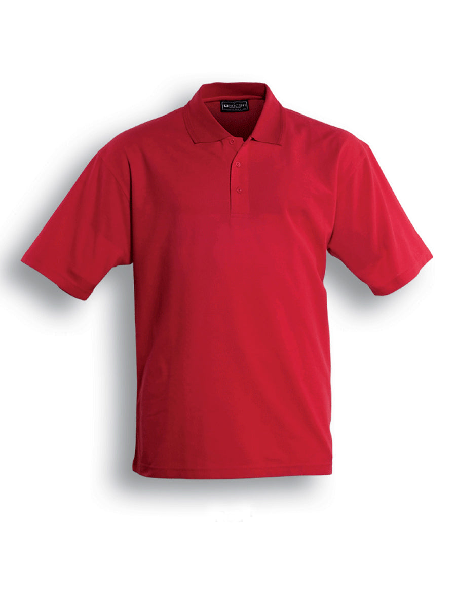 Kids Basic Polo in Red
