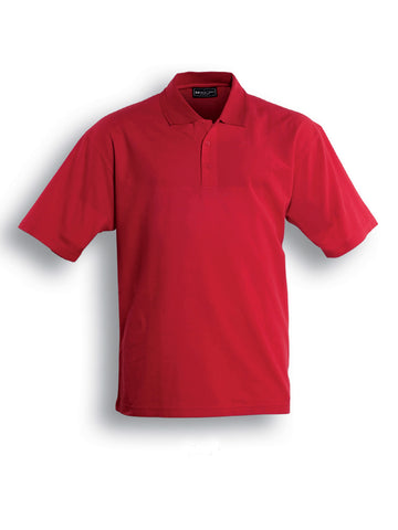 Kids Basic Polo in Red