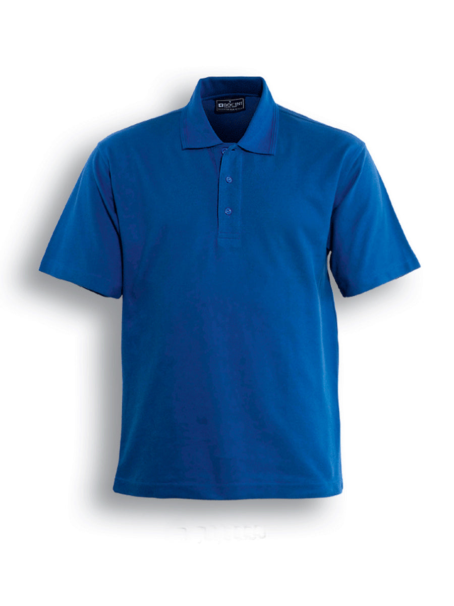 Kids Basic Polo in Royal