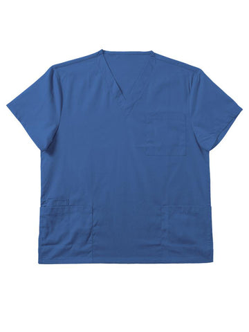 Mens Scrubs Top in Royal