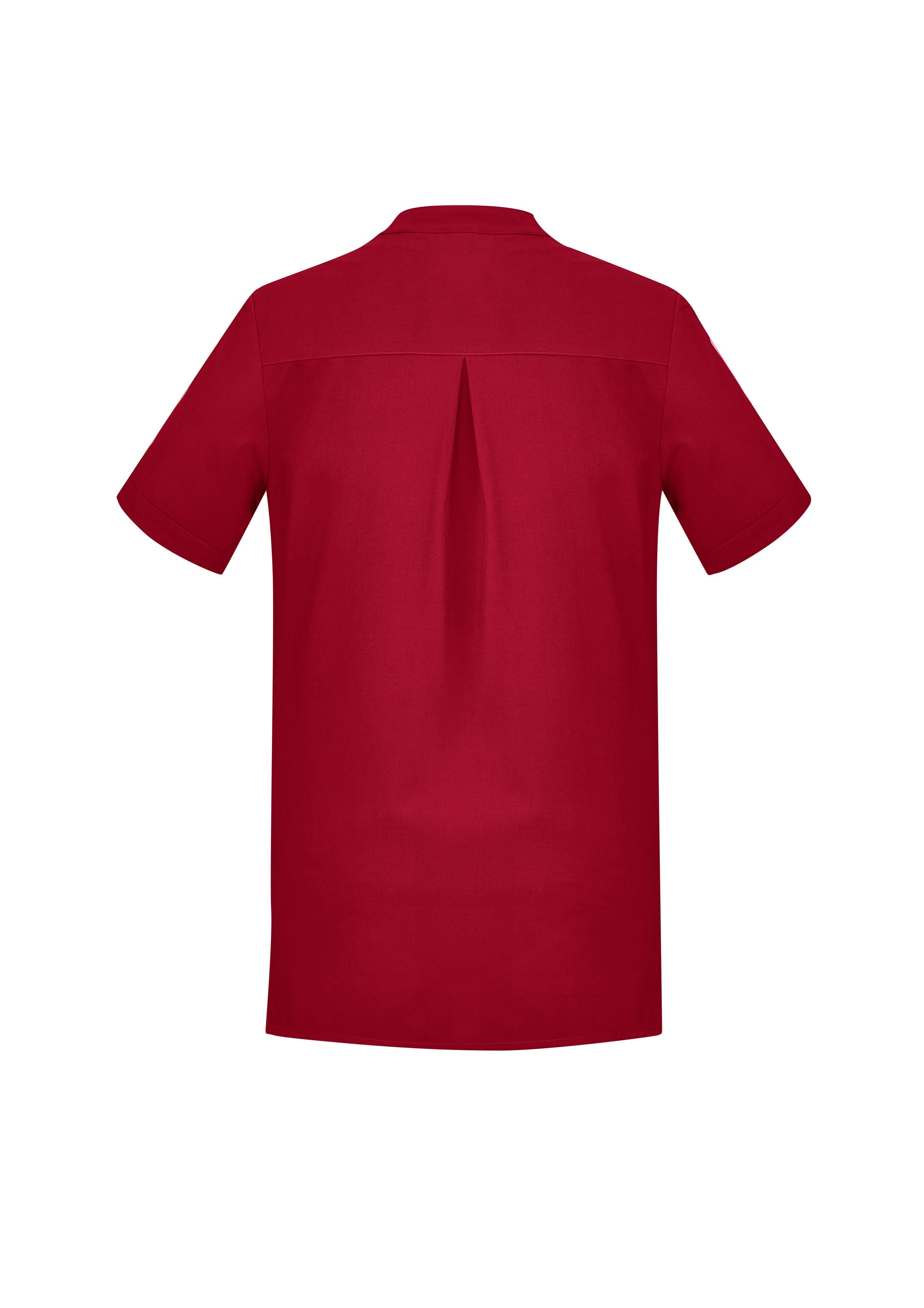 Florence Womens Plain Tunic Cherry back view