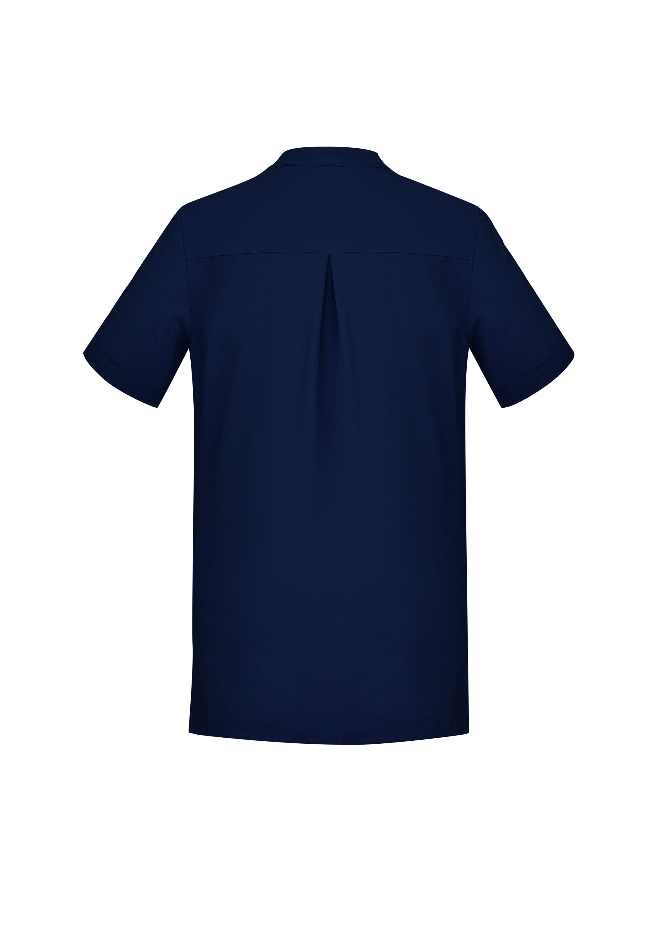 Florence Womens Plain Tunic Navy back view