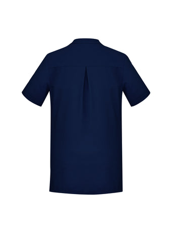 Florence Womens Plain Tunic Navy back view