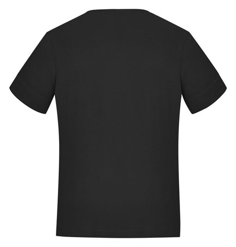 Marley Womens Short Sleeve Jersey Top Black back view