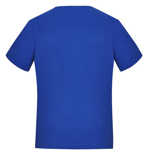 Marley Womens Short Sleeve Jersey Top Electric Blue back view