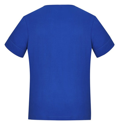 Marley Womens Short Sleeve Jersey Top Electric Blue back view