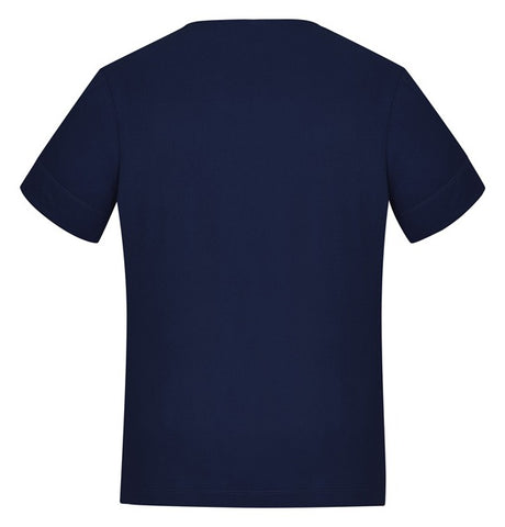 Marley Womens Short Sleeve Jersey Top Navy back view