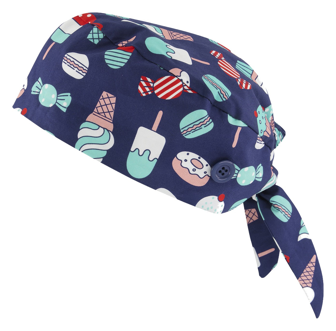 Printed Unisex Scrub Cap Sugar Land front view
