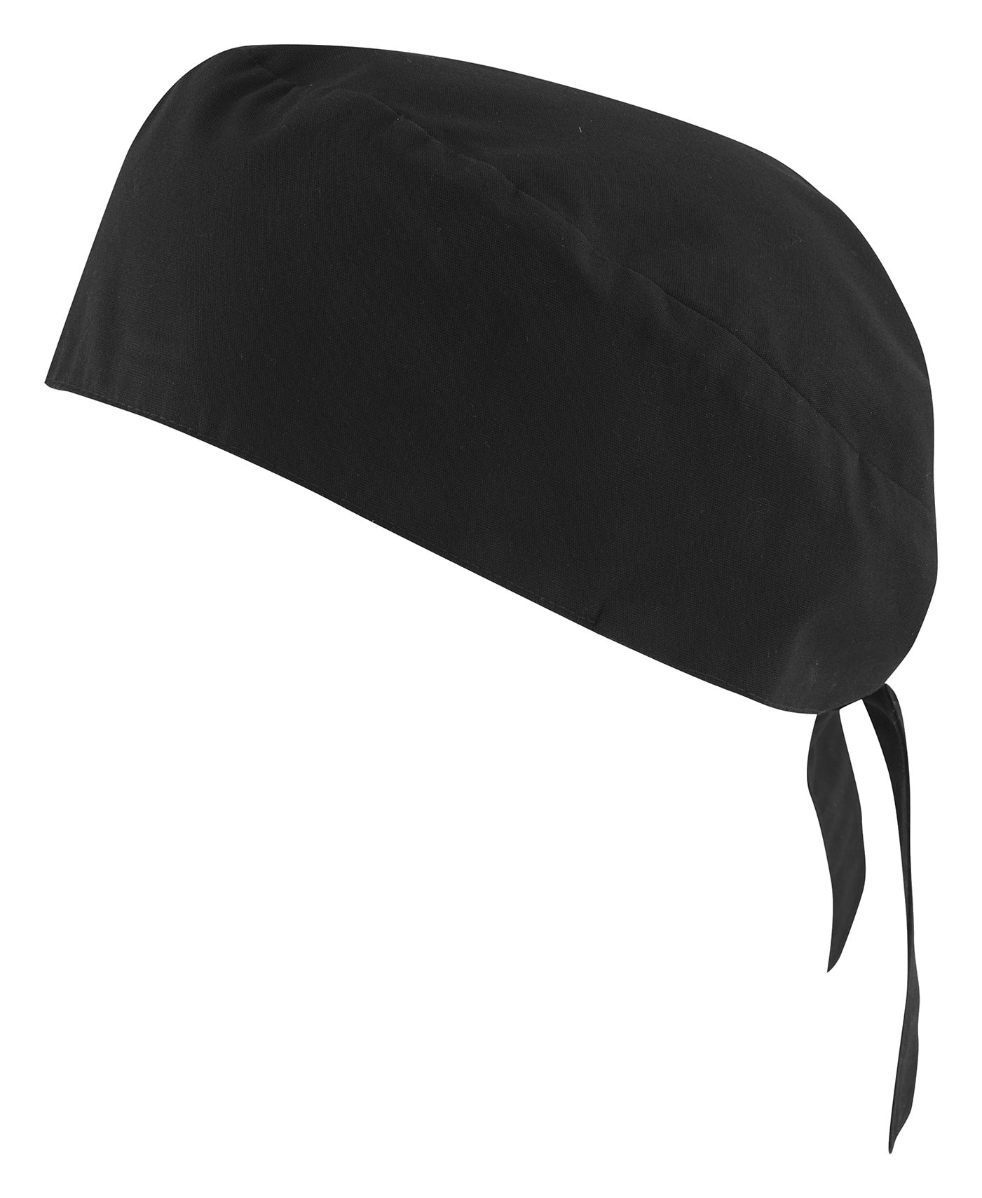 Reversible Unisex Scrub Cap Black front view
