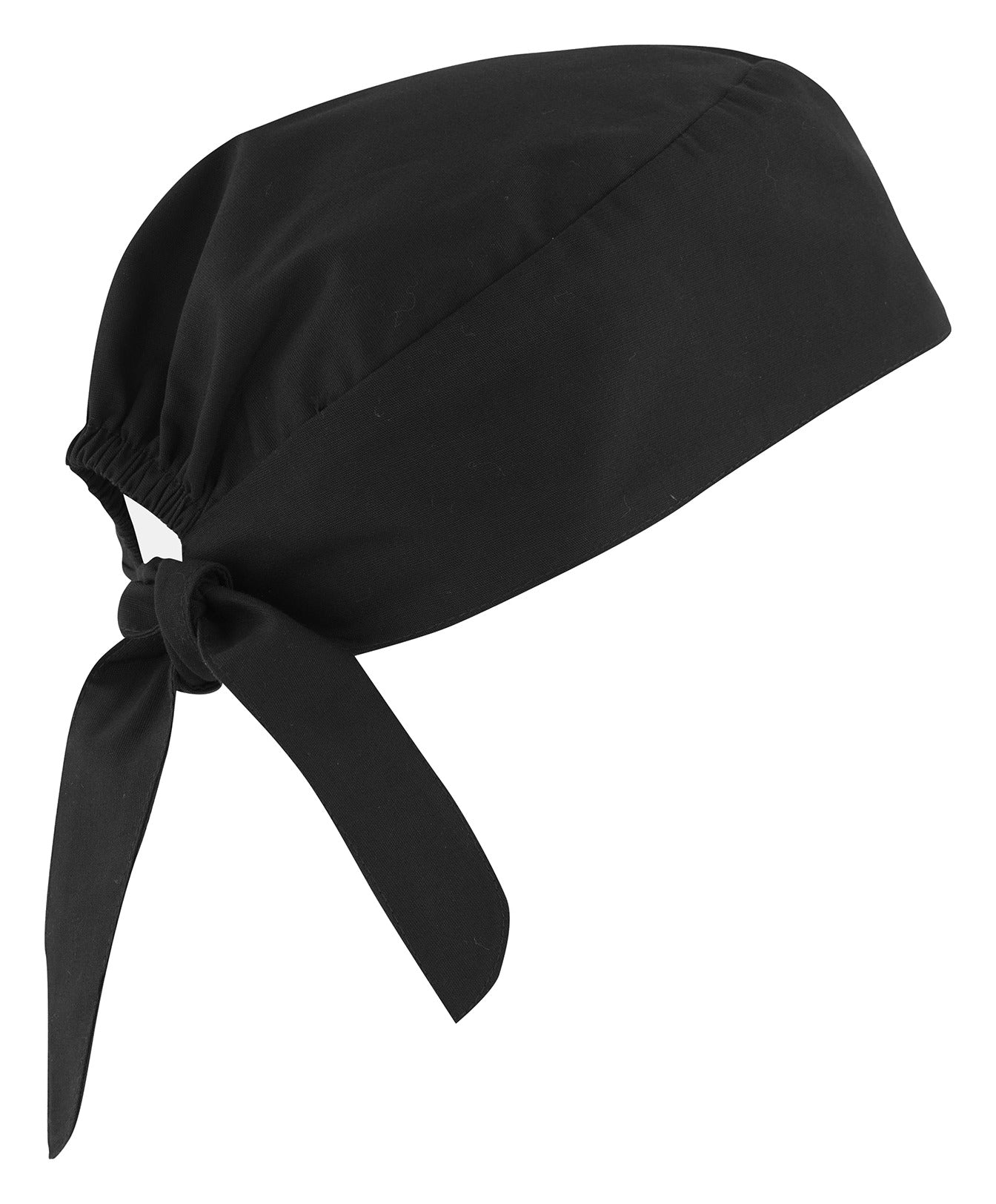 Reversible Unisex Scrub Cap Black back view