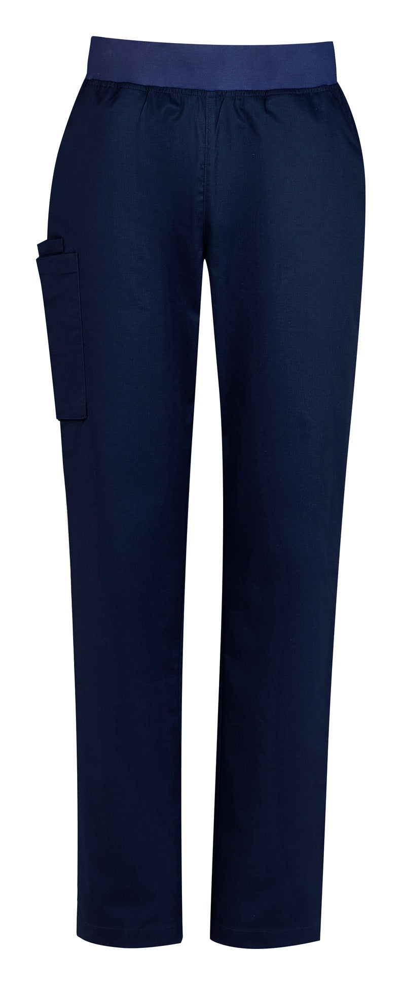 Riley Womens Straight Leg Scrub Pant Midnight Navy front view