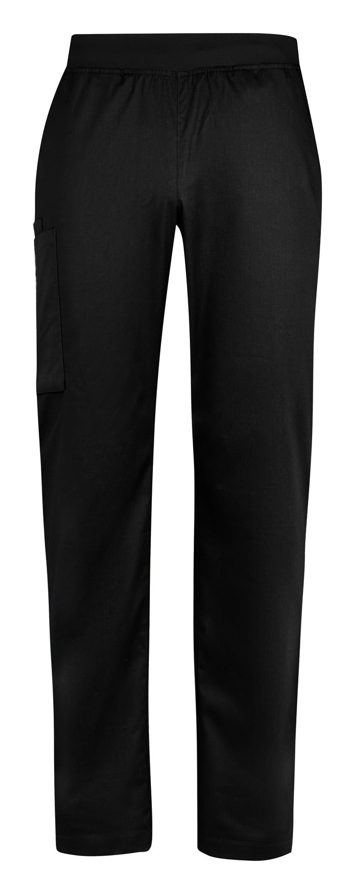 Riley Mens Straight Leg Scrub Pant in Black