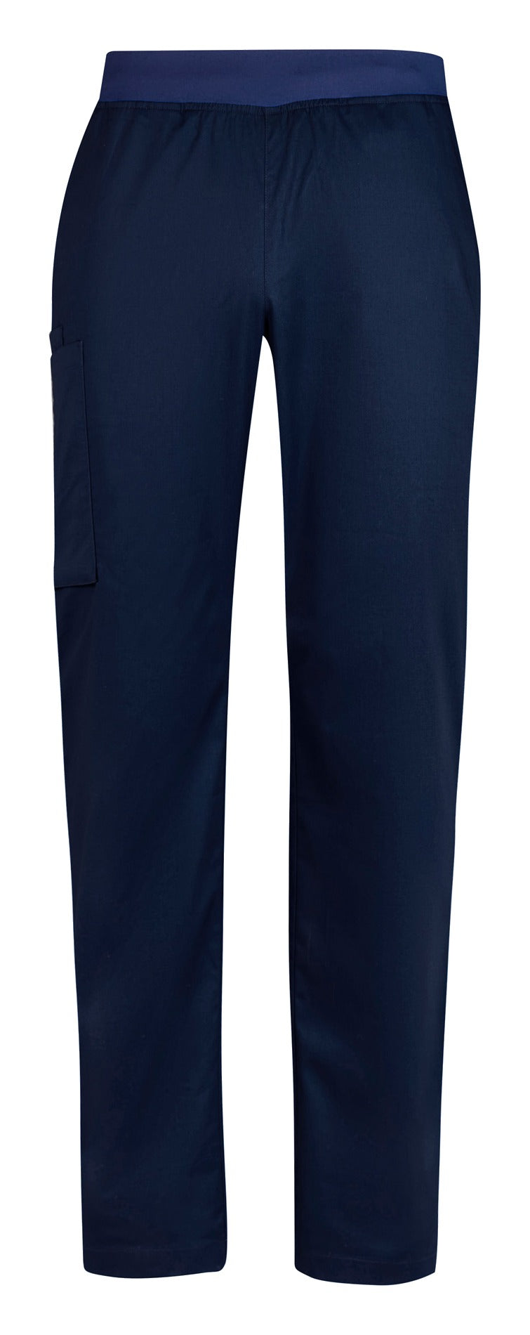 Riley Mens Straight Leg Scrub Pant Midnight Navy front view