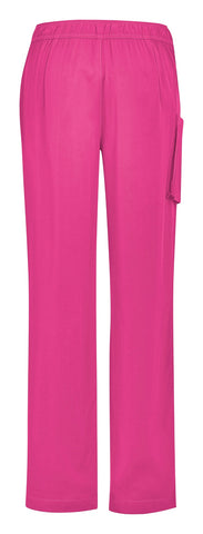 Pink Unisex Scrub Pant Pink back view